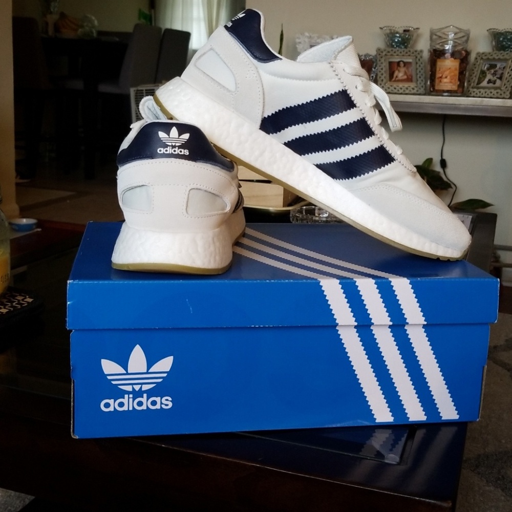 Adidas I-5923 Boost Suede Sneakers size US 10